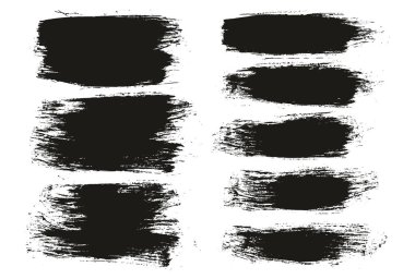 Yuvarlak Fırça Düzenli Uzun Arkaplan Karışık Sanatçı Fırça Yüksek Detay Özet Vektör Arkaplan Ayarları 