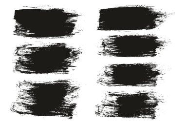 Yuvarlak Fırça Düzenli Uzun Arkaplan Karışık Sanatçı Fırça Yüksek Detay Özet Vektör Arkaplan Ayarları 