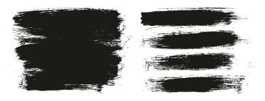 Yuvarlak Fırça Düzenli Uzun Arkaplan Karışık Sanatçı Fırça Yüksek Detay Özet Vektör Arkaplan Ayarları 