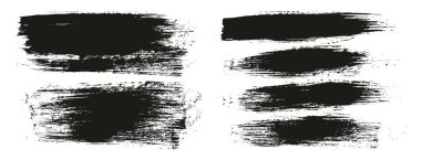 Yuvarlak Fırça Düzenli Uzun Arkaplan Karışık Sanatçı Fırça Yüksek Detay Özet Vektör Arkaplan Ayarları 