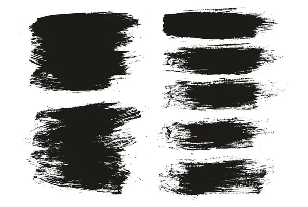 Brush Regular Long Background Mix Artist Brush High Detail Abstract — Vector de stock