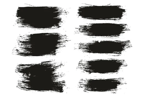 Brush Regular Long Background Mix Artist Brush High Detail Abstract — Vector de stock