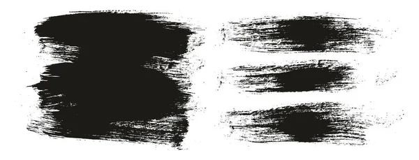 圆形刷子规则长背景混音艺术家刷子高细节抽象向量背景混音集 — 图库矢量图片
