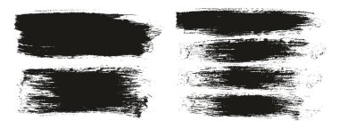Yuvarlak Fırça Düzenli Uzun Arkaplan Karışık Sanatçı Fırça Yüksek Detay Özet Vektör Arkaplan Ayarları 