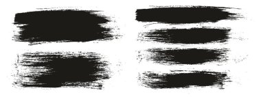 Yuvarlak Fırça Düzenli Uzun Arkaplan Karışık Sanatçı Fırça Yüksek Detay Özet Vektör Arkaplan Ayarları 