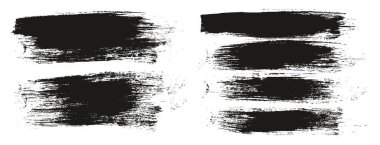 Yuvarlak Fırça Düzenli Uzun Arkaplan Karışık Sanatçı Fırça Yüksek Detay Özet Vektör Arkaplan Ayarları 