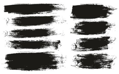 Yuvarlak Fırça Düzenli Uzun Arkaplan Karışık Sanatçı Fırça Yüksek Detay Özet Vektör Arkaplan Ayarları 