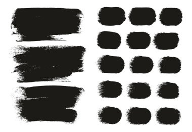 Yuvarlak Sünger Kalın Sanatçı Uzun Arkaplan Fırçası & Düz Satırlar Yüksek Detay Ayrıntılı Vektör Karıştırıcı Arkaplan Ayarları 