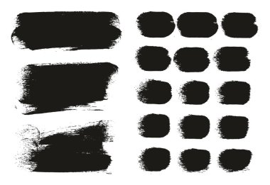 Yuvarlak Sünger Kalın Sanatçı Uzun Arkaplan Fırçası & Düz Satırlar Yüksek Detay Ayrıntılı Vektör Karıştırıcı Arkaplan Ayarları 