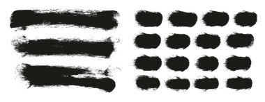 Yuvarlak Sünger Kalın Sanatçı Uzun Arkaplan Fırçası & Düz Satırlar Yüksek Detay Ayrıntılı Vektör Karıştırıcı Arkaplan Ayarları 