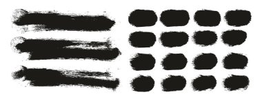 Yuvarlak Sünger Kalın Sanatçı Uzun Arkaplan Fırçası & Düz Satırlar Yüksek Detay Ayrıntılı Vektör Karıştırıcı Arkaplan Ayarları 