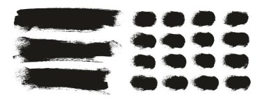 Yuvarlak Sünger Kalın Sanatçı Uzun Arkaplan Fırçası & Düz Satırlar Yüksek Detay Ayrıntılı Vektör Karıştırıcı Arkaplan Ayarları 