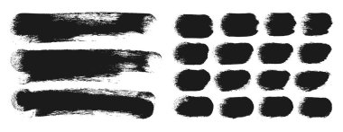 Yuvarlak Sünger Kalın Sanatçı Uzun Arkaplan Fırçası & Düz Satırlar Yüksek Detay Ayrıntılı Vektör Karıştırıcı Arkaplan Ayarları 