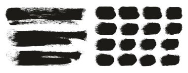 Yuvarlak Sünger Kalın Sanatçı Uzun Arkaplan Fırçası & Düz Satırlar Yüksek Detay Ayrıntılı Vektör Karıştırıcı Arkaplan Ayarları 