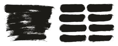 Yuvarlak Sünger Kalın Sanatçı Uzun Arkaplan Fırçası & Düz Satırlar Yüksek Detay Ayrıntılı Vektör Karıştırıcı Arkaplan Ayarları 