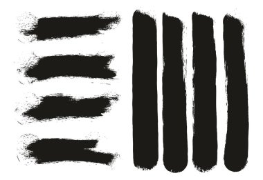 Yuvarlak Sünger Kalın Sanatçı Uzun Arkaplan Fırçası & Düz Satırlar Yüksek Detay Ayrıntılı Vektör Karıştırıcı Arkaplan Ayarları 