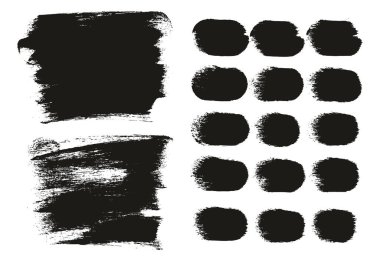 Yuvarlak Sünger Kalın Sanatçı Uzun Arkaplan Fırçası & Düz Satırlar Yüksek Detay Ayrıntılı Vektör Karıştırıcı Arkaplan Ayarları 