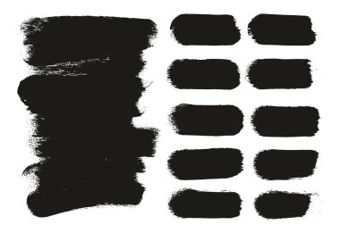 Yuvarlak Sünger Kalın Sanatçı Uzun Arkaplan Fırçası & Düz Satırlar Yüksek Detay Ayrıntılı Vektör Karıştırıcı Arkaplan Ayarları 