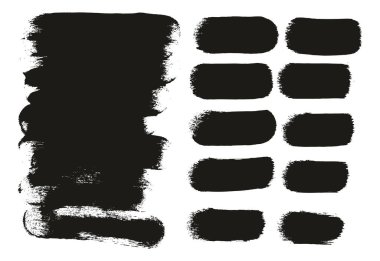 Yuvarlak Sünger Kalın Sanatçı Uzun Arkaplan Fırçası & Düz Satırlar Yüksek Detay Ayrıntılı Vektör Karıştırıcı Arkaplan Ayarları 