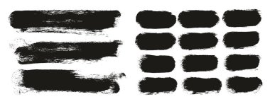 Yuvarlak Sünger Kalın Sanatçı Uzun Arkaplan Fırçası & Düz Satırlar Yüksek Detay Ayrıntılı Vektör Karıştırıcı Arkaplan Ayarları 