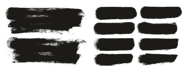 Yuvarlak Sünger Kalın Sanatçı Uzun Arkaplan Fırçası & Düz Satırlar Yüksek Detay Ayrıntılı Vektör Karıştırıcı Arkaplan Ayarları 