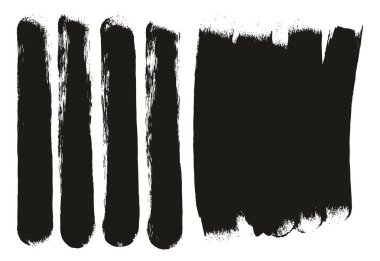 Yuvarlak Sünger Kalın Sanatçı Uzun Arkaplan Fırçası & Düz Satırlar Yüksek Detay Ayrıntılı Vektör Karıştırıcı Arkaplan Ayarları 