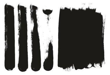 Yuvarlak Sünger Kalın Sanatçı Uzun Arkaplan Fırçası & Düz Satırlar Yüksek Detay Ayrıntılı Vektör Karıştırıcı Arkaplan Ayarları 