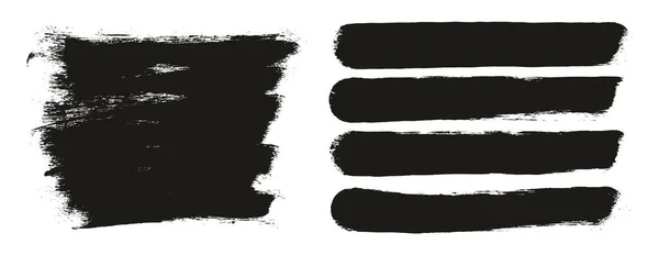 Στρογγυλό Σφουγγάρι Παχύ Καλλιτέχνη Βούρτσα Μακρύ Φόντο Ευθείες Γραμμές Μείγμα — Διανυσματικό Αρχείο