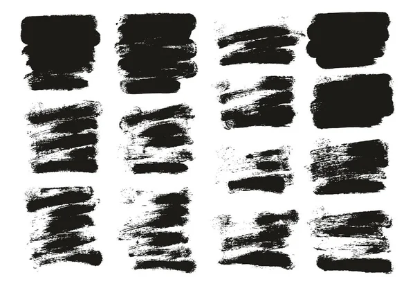 Sponge Thin Artist Pinsel Kurzer Hintergrund Mix High Detail Abstrakter — Stockvektor