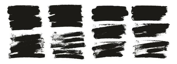 圆形海绵细长艺术家笔刷短背景混合高细节矢量背景混合集 — 图库矢量图片
