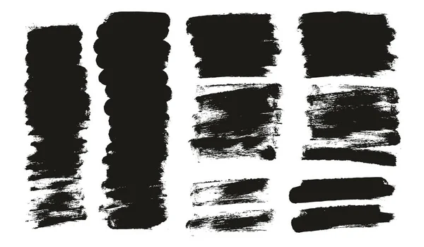 Sponge Thin Artist Pinsel Kurzer Hintergrund Mix High Detail Abstrakter — Stockvektor