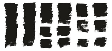 Düz Kaligrafi Boyası Fırça Düzenli Kısa Arkaplan Yüksek Detay Özet Vektör Arkaplanı 