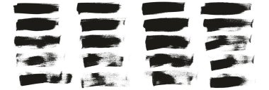 Düz Kaligrafi Boyası Fırça Düzenli Kısa Arkaplan Yüksek Detay Özet Vektör Arkaplanı 