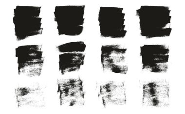 Düz Kaligrafi Boyası Fırça Düzenli Kısa Arkaplan Yüksek Detay Özet Vektör Arkaplanı 