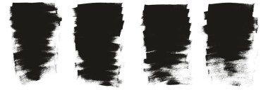 Düz Kaligrafi Boyası Fırça Düzenli Kısa Arkaplan Yüksek Detay Özet Vektör Arkaplanı 