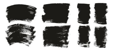 Düz Boya Fırçası İnce Eğri & Uzun & Kısa Arkaplan Yüksek Ayrıntılı Özet Vektör Arkaplanı 