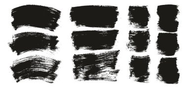 Düz Boya Fırçası İnce Eğri & Uzun & Kısa Arkaplan Yüksek Ayrıntılı Özet Vektör Arkaplanı 