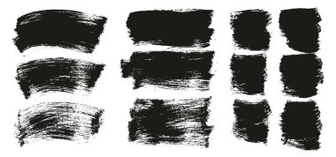 Düz Boya Fırçası İnce Eğri & Uzun & Kısa Arkaplan Yüksek Ayrıntılı Özet Vektör Arkaplanı 