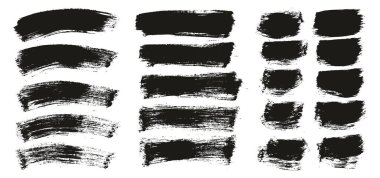 Düz Boya Fırçası İnce Eğri & Uzun & Kısa Arkaplan Yüksek Ayrıntılı Özet Vektör Arkaplanı 