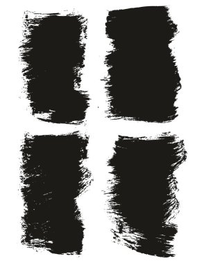 Düz Boya Fırçası Kalın Arkaplan Yüksek Detay Özet Vektör Arkaplanı Ayarları 