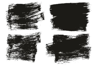 Düz Boya Fırçası Kalın Arkaplan Yüksek Detay Özet Vektör Arkaplanı Ayarları 