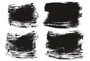 Düz Boya Fırçası Kalın Arkaplan Yüksek Detay Özet Vektör Arkaplanı Ayarları 