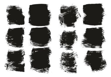 Düz Boya Fırçası Kalın Arkaplan Yüksek Detay Özet Vektör Arkaplanı Ayarları 