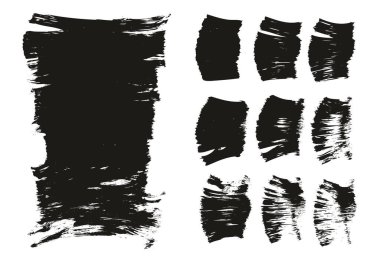 Düz Fan Fırça Kalın Arkaplan & Düz Satırlar Yüksek Detay Özeti Vektör Karıştırıcı Ayarları 