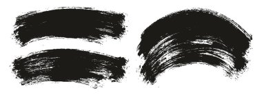 Yuvarlak Fırça İnce Eğri Arkaplan Karışık Sanatçı Fırça Yüksek Detay Özet Vektör Arkaplan Ayarları 