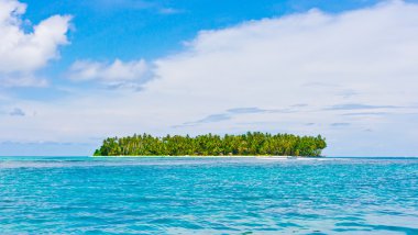 Okyanusu güzel tropik ada