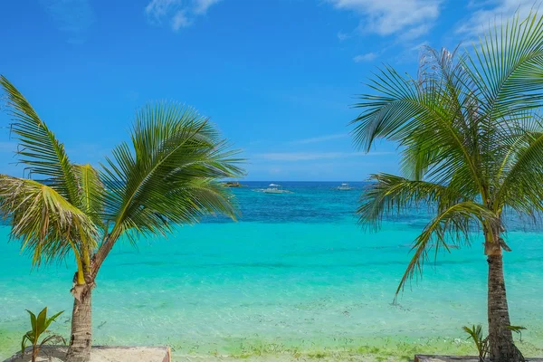 Kust van tropische eiland — Stockfoto