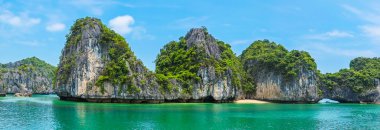 güzel halong Körfezi Panoraması