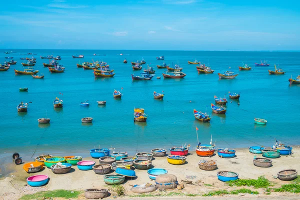 Villaggio di pescatori, Vietnam — Foto Stock