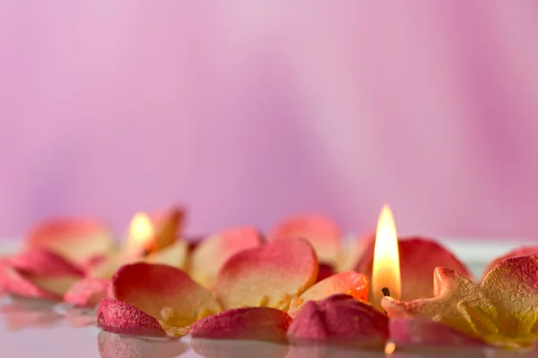 Floating candles — Stock Photo, Image